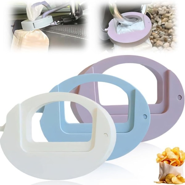 Food Bag Clips, Snack Bag Clips, Food Storage Seal Clips Bags Seal Storage Clips | Airtight Safety Clips for Milk Powder, Snacks, Tea,  Potato Chips