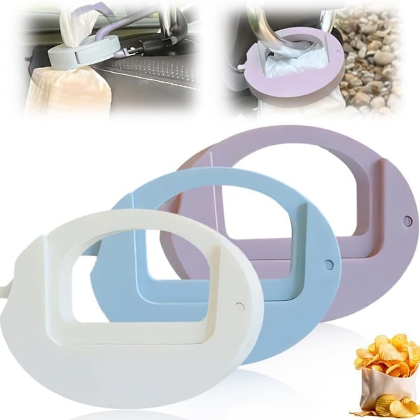 Matposeklemmer, Snacksposeklemmer, Matlagring Forseglingsklemmer Poser Forseglingslagring Klemmer | Lufttette Sikkerhetsklemmer for Melkepulver, Snacks, Te, Potetgull