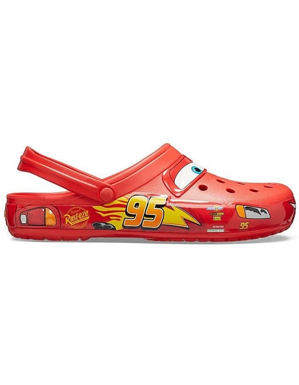 Unisex Vuxen Pixar Bilar McQueen Träskor röd red 37