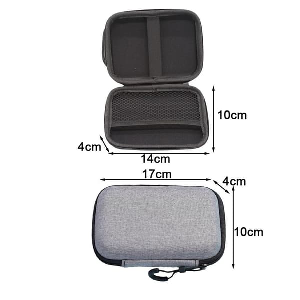 Portable Gaming Case for Mini Plus M17 R36S R35S Protective Bag Storage New N8 black