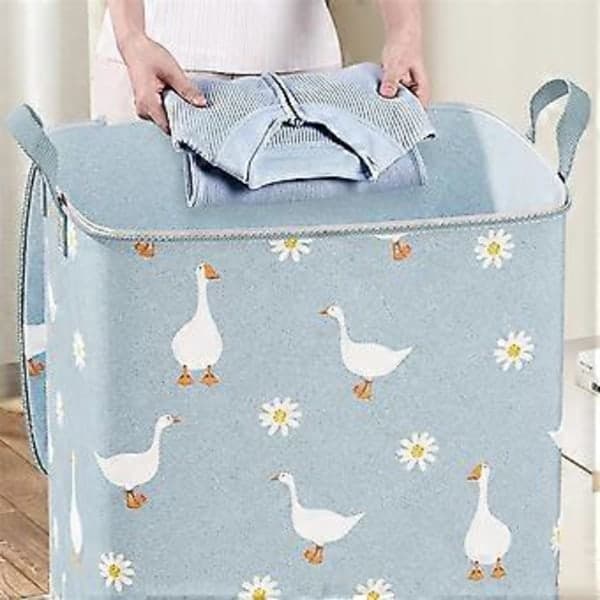 Storage Bag Organizer for Storing Daily Necessities Foldable Waterproof Material High Capacity (100L)