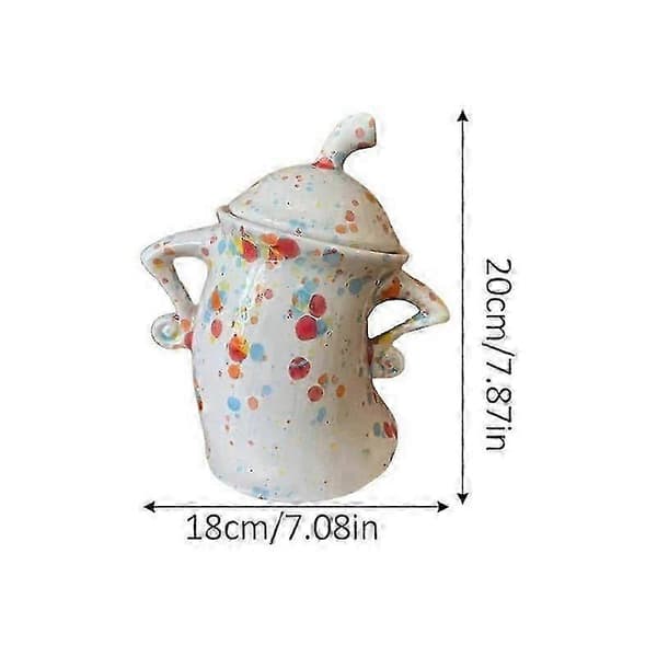 Cute Storage Jars Food Jars With Airtight Lid For Kitchen Storage Box Food Container Tea Coffee