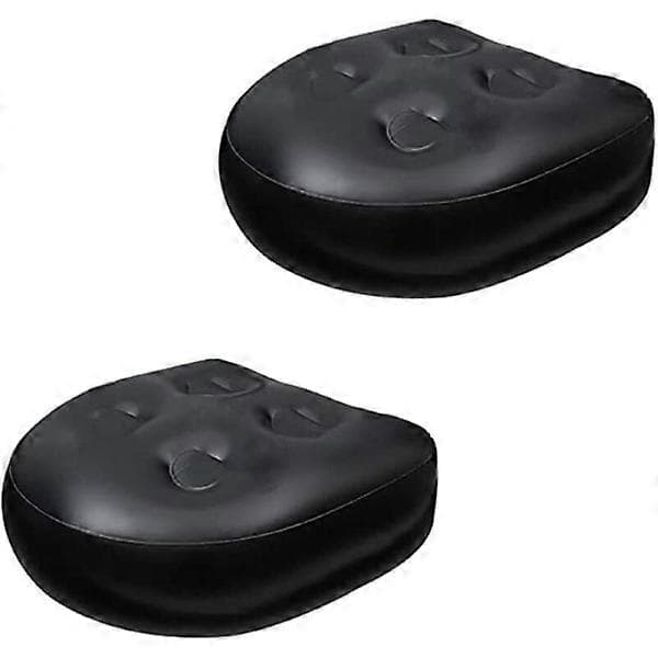 Whirlpool Seats, Multifunctional Booster Cushion, Waterproof Inflatable Pillow, Massage Bath Mat, Soft Backrest for Bath, 2 pcs