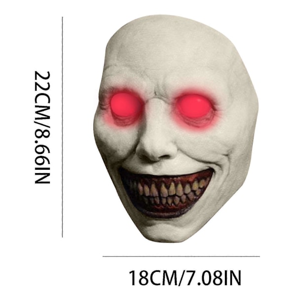 Sæsonbestemt & Julepynt Halloween Horror Sjov Latex Fuld Hovedbeklædning Sjov Horror Maske Legetøj Hætte Hjelm