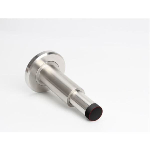 Adjustable Stainless Steel Door Stop Extra Casting + Rubber Stop Wall Mounted Built-in Door Stop