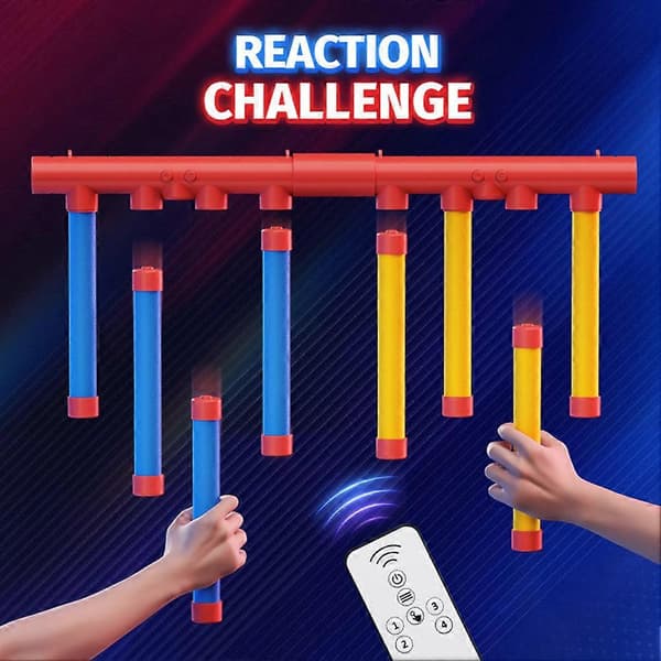 Catching Sticks Game 2025 Reflex Challenge Game Hand-Eye Coordination Training for Kids Adults