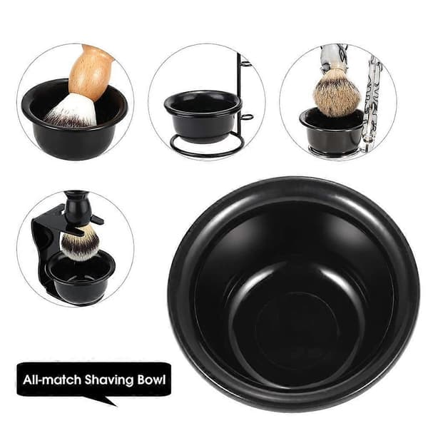 Plastic Shaving Bowl for Men, Reusable Shaving Mug, Smooth Shaving Mug Bowl