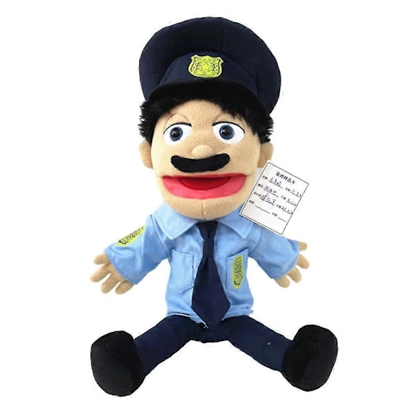Jeffy Hatt Handdocka Jeffy Plyschdocka Cosplay Leksak Spel Mjuk Fylld Docka Barn Julgåvor -NMAOV C