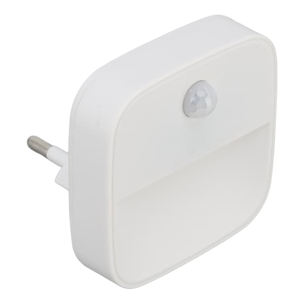 Motion Sensor 0.2W Night Light Warm Light ABS Plug in Body Sensor Lamp for Hall EU Plug 100-240V