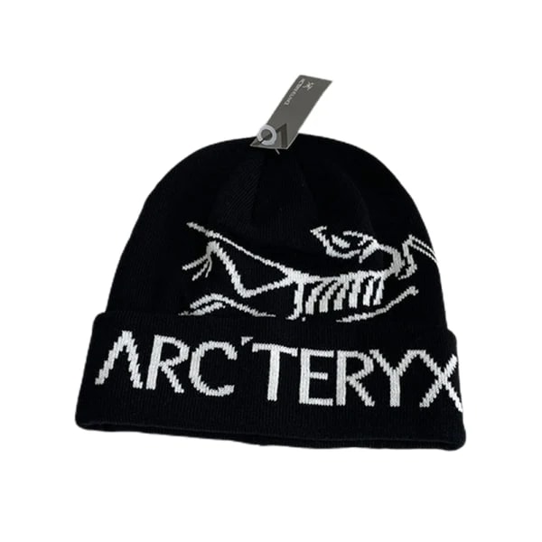 Arcteryx Bird Head Svart Toque Beanie Hatt svart M（56-58cm）