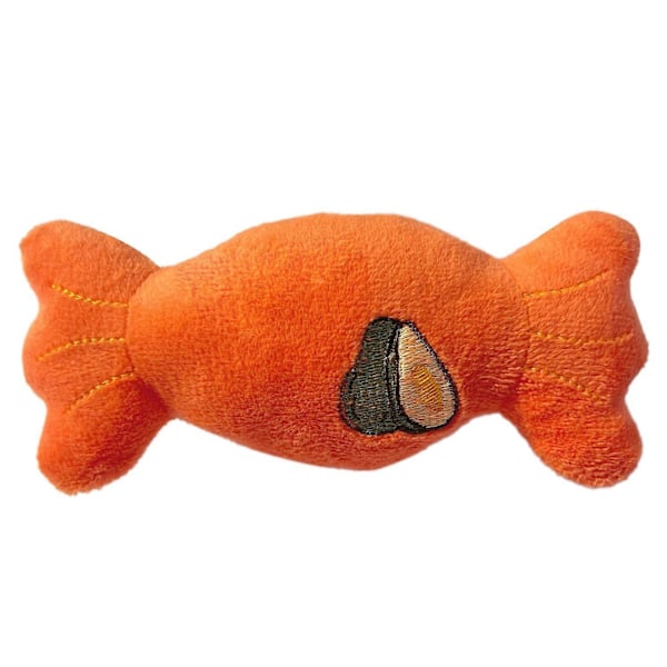Plush Godisdjur Tuggleksak Bittålig Pipande Leksak Interaktiv Ångestreducerande Tandningsleksak för