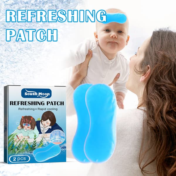 Refreshing and Cooling Patches, Hydrogel Physical Cooling Compresses