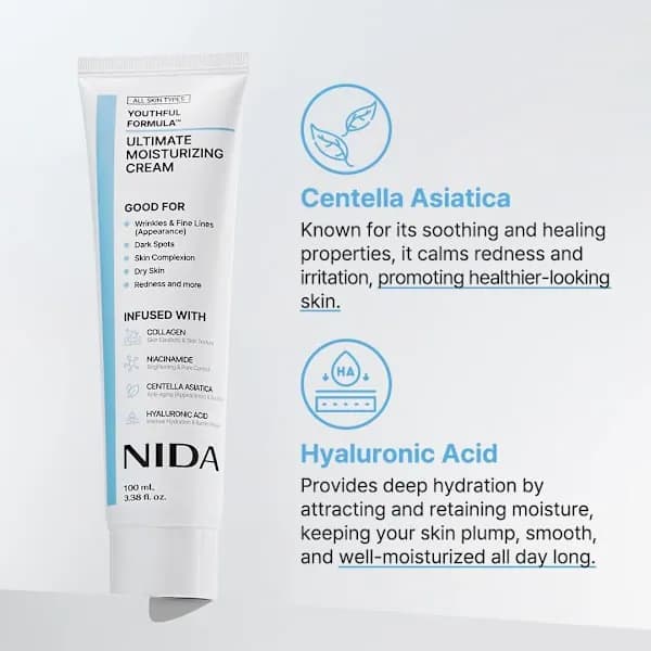 NIDA Super Moisturizer, en mild og oppstrammende krem