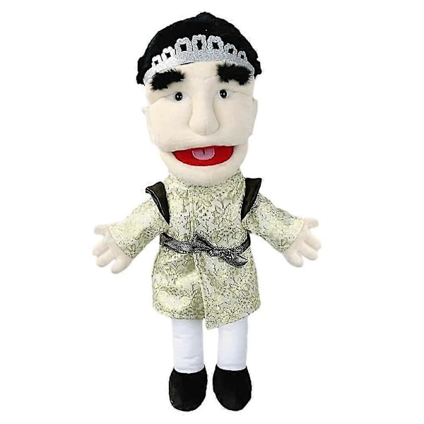 Jeffy Hatt Handdocka Jeffy Plyschdocka Cosplay Leksak Spel Mjuk Fylld Docka Barn Julgåvor -NMAOV A