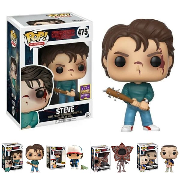 Stranger Things Vinyl Actionfigur Dockor Leksaker Julklapp till Barn