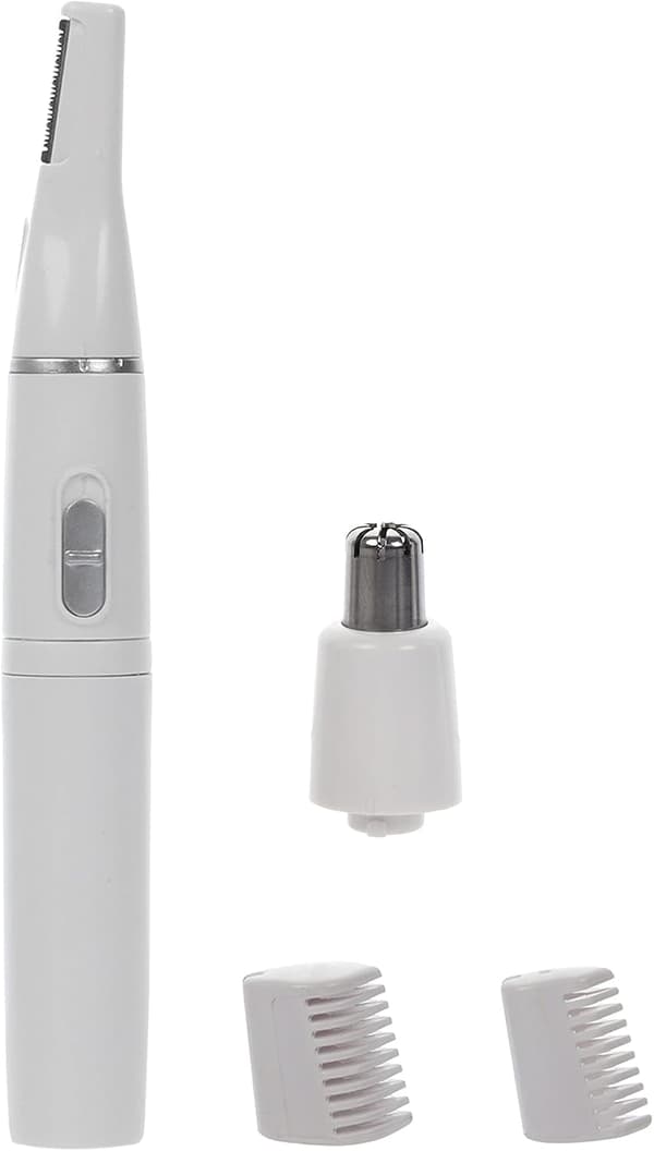 Electric Eyebrow and Nose Trimmer, 2-in-1