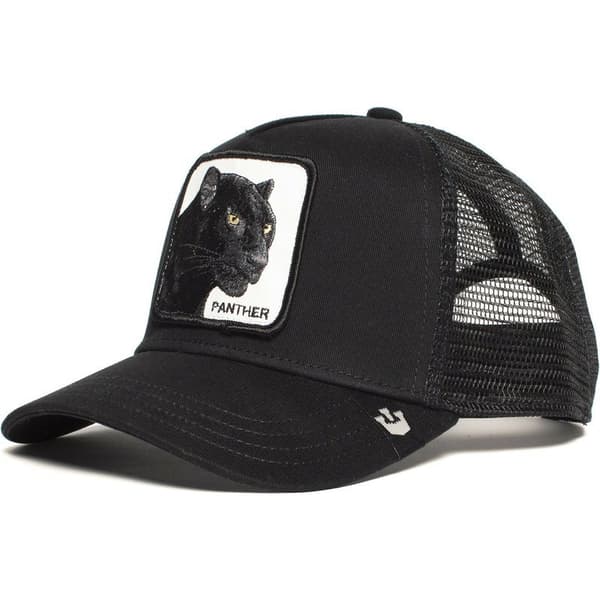Mesh Dyrebrodert Caps Snapback Caps black panther