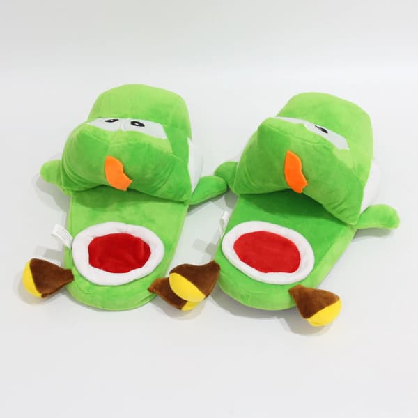 Anime Spel Super Mario Bros. Yoshi Cosplay Tofflor 37