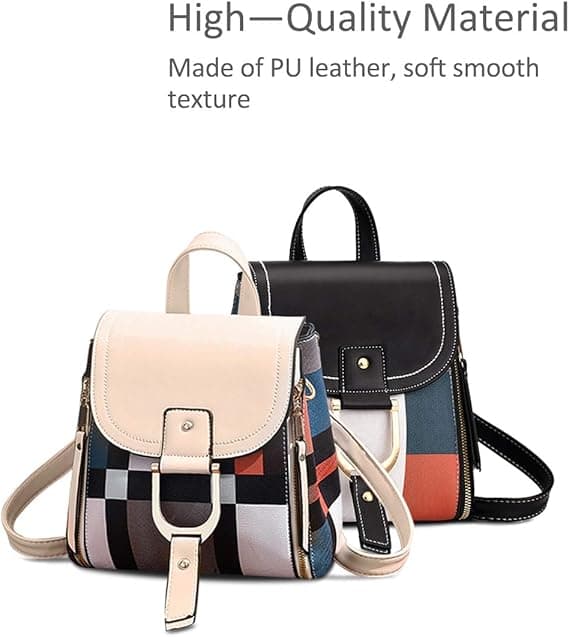 Women's Backpack, Small Backpack, Crossbody Bag, Handbags, Women's Backpack, Leather Backpack, Shoulder Bag