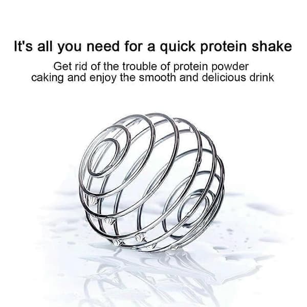4 stk. Protein Shaker-flasker for proteinblandinger - Blå