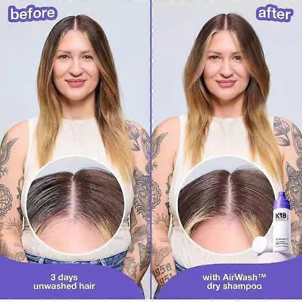 K18 AirWash Dry Shampoo 118ml/4 oz - 3 pcs
