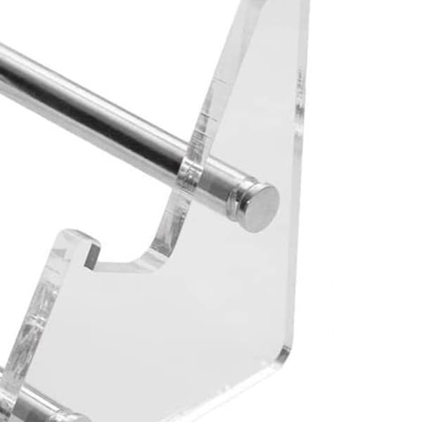 Keyboard Storage Rack Removable Clear Acrylic Elevation Tilt Mechanical Keyboard Display Stand Home 2 Layers