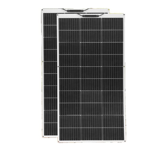 Solpanel, Flexibel Design, Hög Effektivitet, 2st 100w