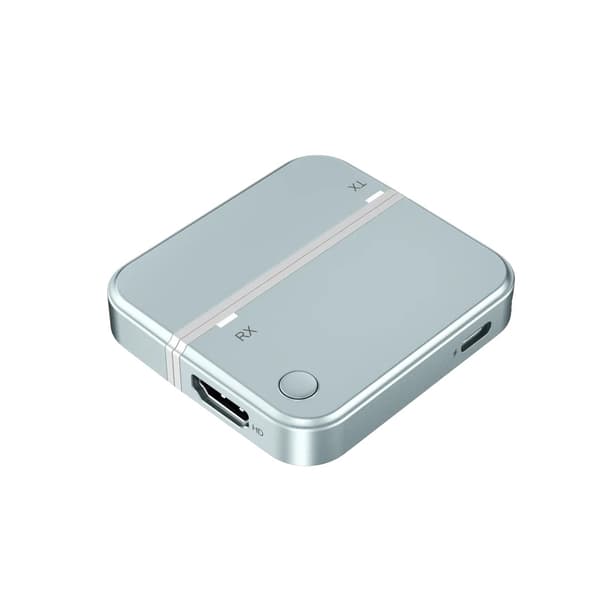 Trådløs HDMI Display Adapter, 1080P Opløsning, Plug and Play, Sølv