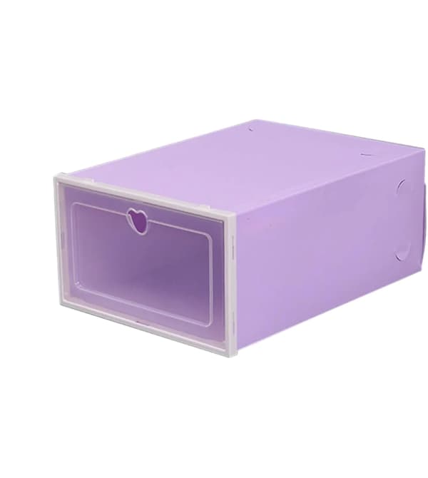 Skoopbevaringsboks, Stabelbar Design, Holdbar Konstruktion, LILLA
