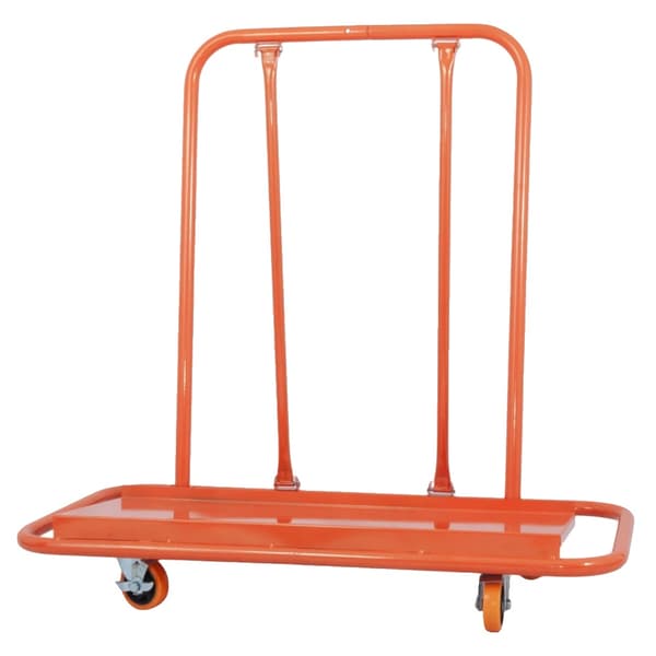 Panelvagn, 1000 kg kapacitet, hållbar metalldesign, Orange
