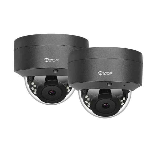 Domekamera, 5MP upplösning, AI humanoiddetektering, 2PC 5MP Grå, 2.8mm-e