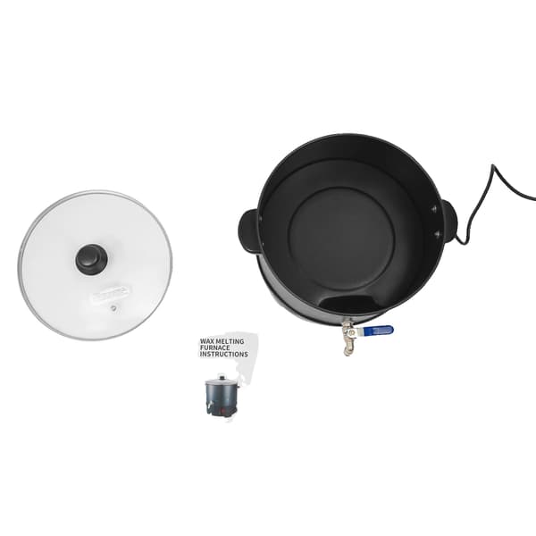 Voks Smelter, 1000W Effekt, 2,11 Gallon Kapacitet, sort