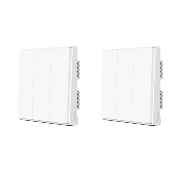 Smart Väggbrytare, ZigBee Teknik, Fjärrkontrollfunktioner, Blå