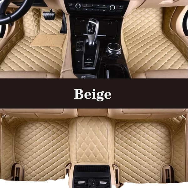 Bilgulvmåtter, skræddersyet pasform, holdbart materiale, 3pc gulvmåtte-2-a, Venstre rat-b