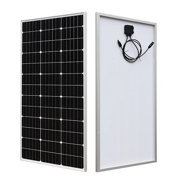 Monokrystallinsk Solpanel, Høj Effektivitet, Holdbar 23% Celleffektivitet,Glas 21,5V 150W Glass 21.5V 150W Glass 21.5V 150W