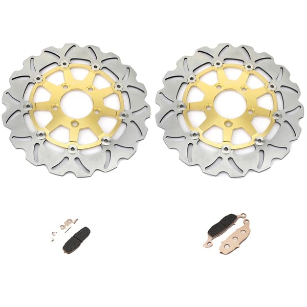 Bremseplader, Holdbart Rustfrit Stål, Pålidelig Bremseydelse, V-Strom 650 04-06 B
