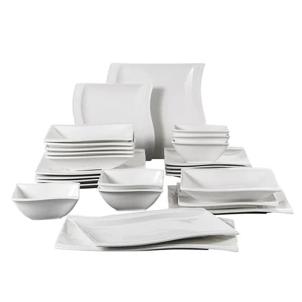 Porcelænssæt til middag, 26 dele, service til 6 personer