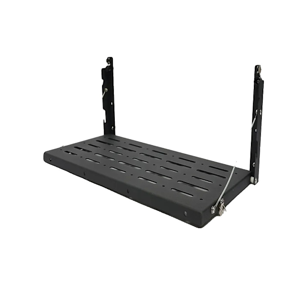 Foldbart Bord, Understøtter 75 lbs, Pladsbesparende Design, Sort