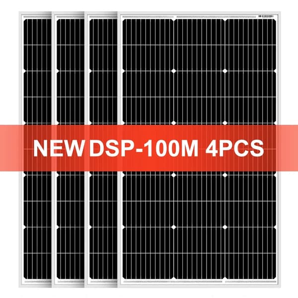 <Solar Panel, 400W Teho, Jäykkä Rakenne>, 400w