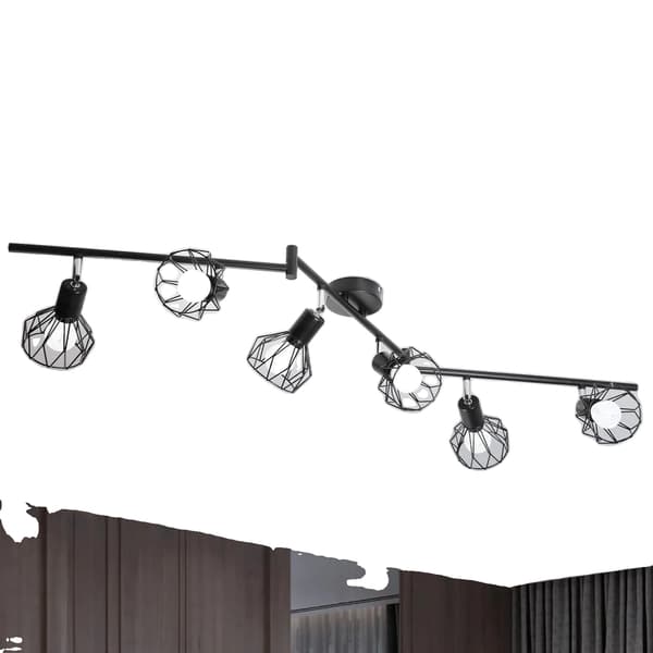 Loftspotlight, pærer, selvstændig installation, vekselstrømskilde, Ingen pære, 6