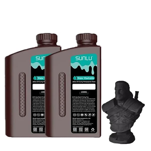 3D Harpiks, Vandvaskbar, Høj Præcision, Vandvask Sort