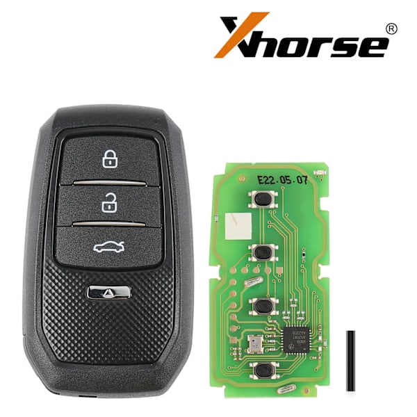 Toyota Smart Key, stöder 4D 8A 4A, nyckelskal ingår