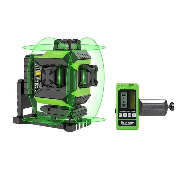 16 Linjers Laser Nivå, Självnivellerande, 3,7V/6600mAh Batteri,SET1 SET1 SET1