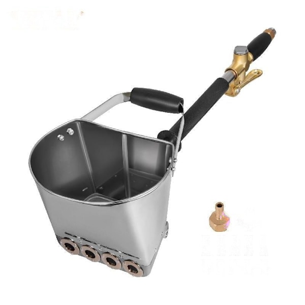 Murspruta - 4 Jet, 3kW, Rostfritt Stål - Påskynda Byggprocessen, Spara Arbetskostnader 4-Nozzle Spray Gun