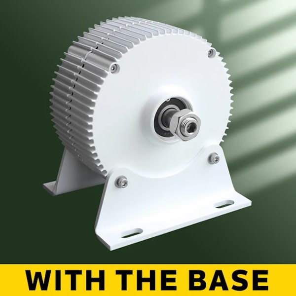 Vindkraftgenerator, Hög effektivitet, Mångsidig spänning, 12V-b, Med Bas-a, 1000W-e