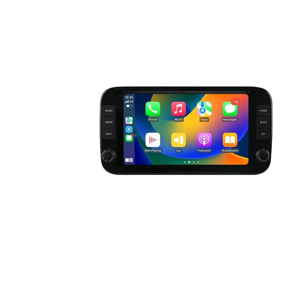Bil Multimedia System, Touchscreen, Stemmestyring, kompatibel med Fiat Panda 2013 - 2024, P2CP (4Core 2G 32G) CAM
