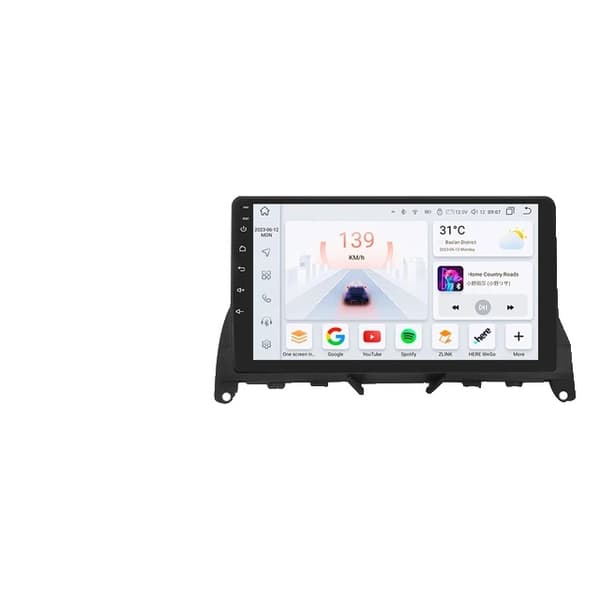 Bil Multimedia Afspiller, Android 12, 9-Tommer Touchskærm, 8kerner-6G 64G -S6