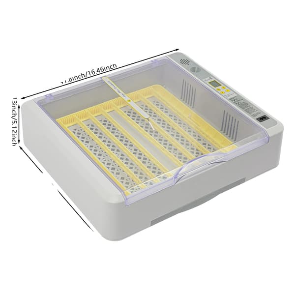 Ägginkubator, Automatisk Temperaturkontroll, 36 Ägg Kapacitet, LED-display, Som visat