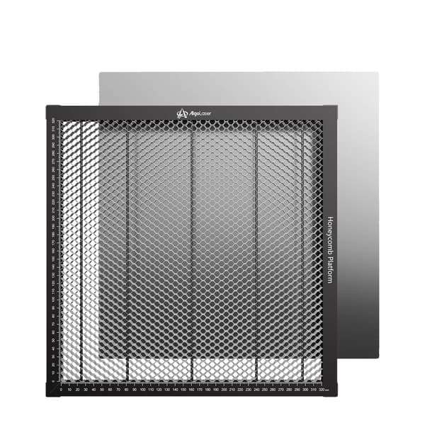 Honningkage Laserbed, Aluminiumplade, Effektiv Røgdissipation, 320x320mm