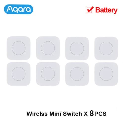 Trådlös Strömbrytare, Zigbee Anslutning, Mångsidig Kontrollknapp, 8st trådlös switch